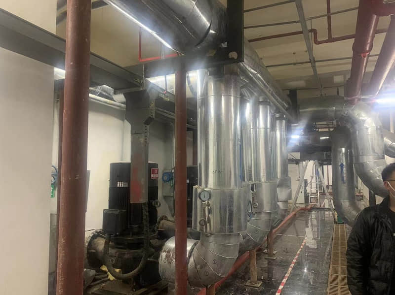 歐隆盛源南、北換熱站減振隔音降噪項目案例